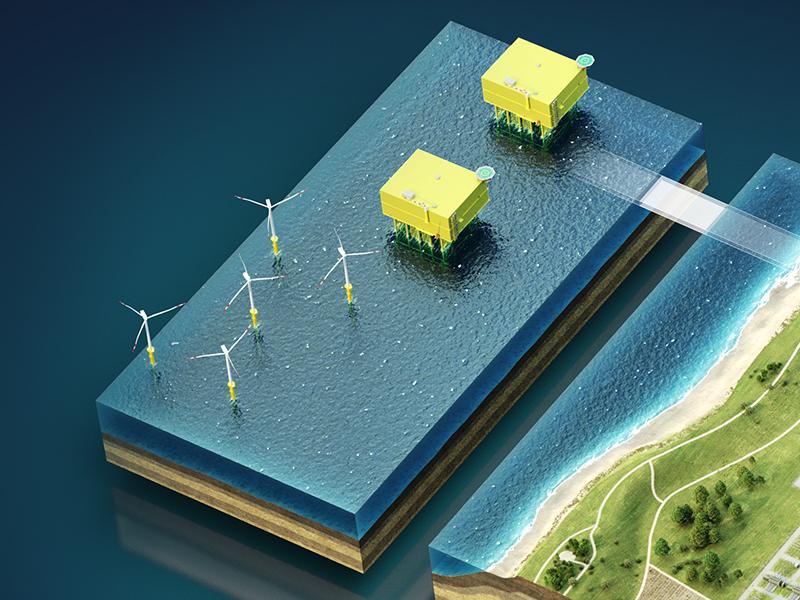 Bild der ersten Insel